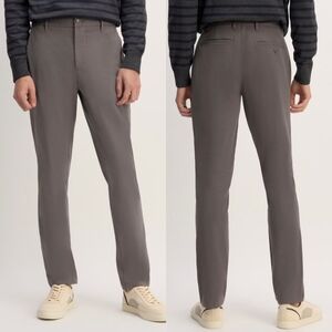 NEW Everlane The Performance Chino | Uniform  color Slate grey 34x32